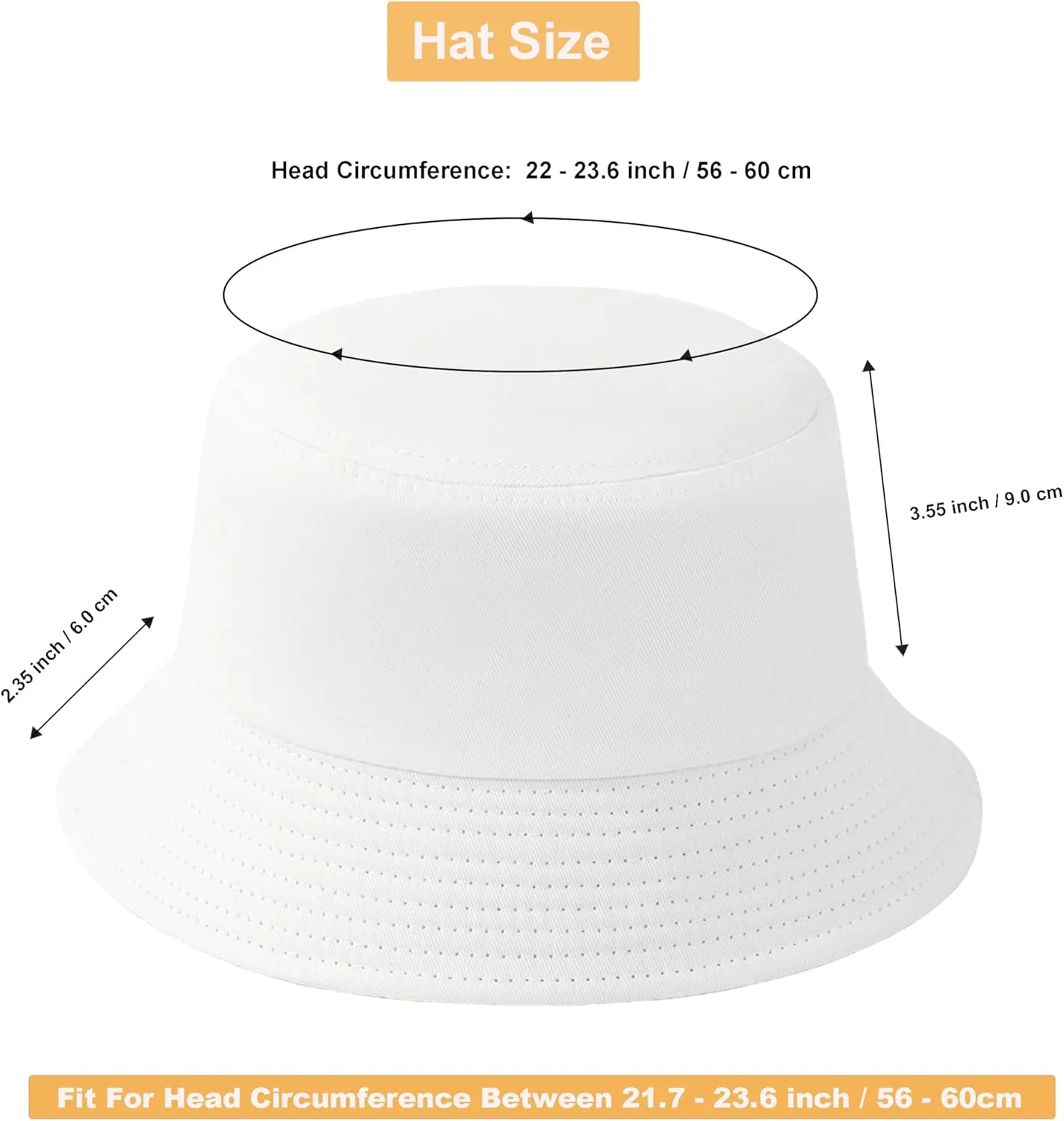 12Pieces Cotton Bucket Hat for Women Men Adult Summer Plain Fishing Bucket Cap