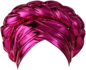 African Turban Pre Tied Winding Braid Head Wrap Hat Beanie Headwraps for Black Women Chemo Cancer Cap