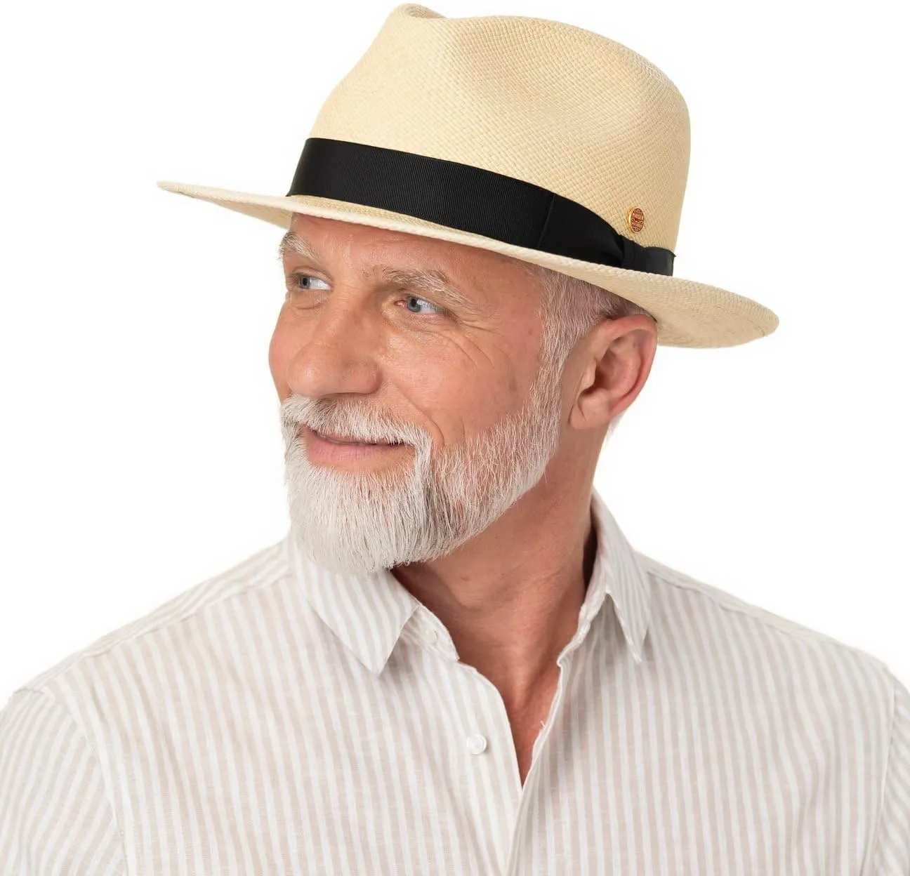 Albenga Panama Bogart Hat Men - Made in The EU
