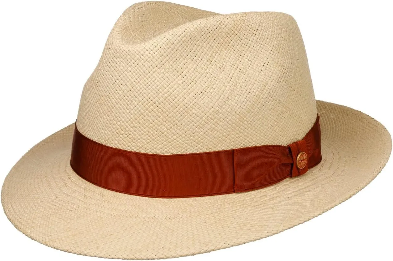 Albenga Panama Bogart Hat Men - Made in The EU