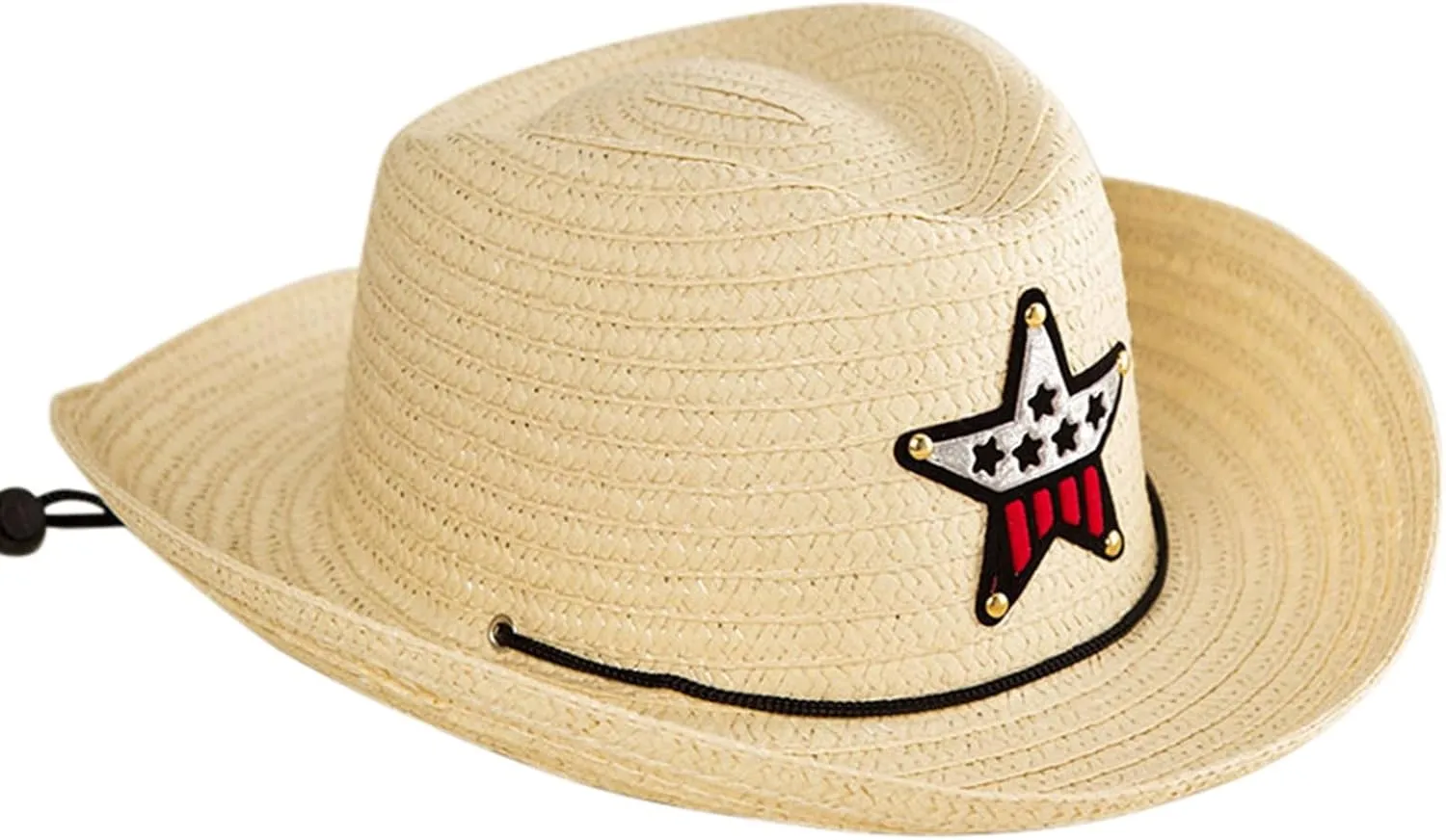 Baby Strawhat Sun Hat Summer Toddler Cowboy Hat UPF 50  Sun Protective Kids Beach Hats Adjustable Boy Girl Cap