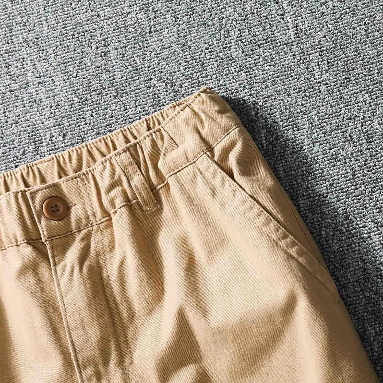 Big and Tall Men Cargo Jogger Sweat Pants Open Bottom Ripstop Hiking Work Pants Stretch Drawstring Cuffed Ankle Jogger