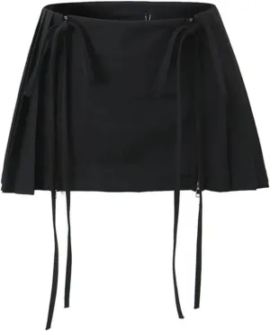 College Style Y2k Pleated Skirt Low Rise Mini Skirts Pleated Mini Skirts Cute Summer Clothes Skirts for Women
