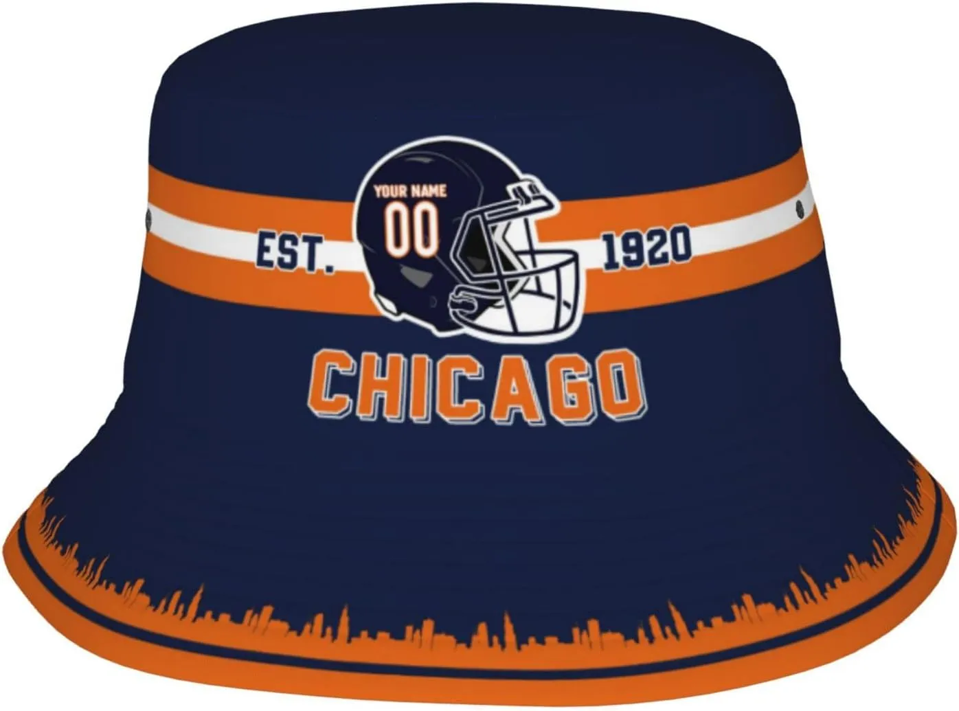 Custom Bucket Hat,Football Bucket Hat,Personalized Custom Fishing Hats,Sun Hat,Fisherman Hat,Beach Caps Gifts for Men Women
