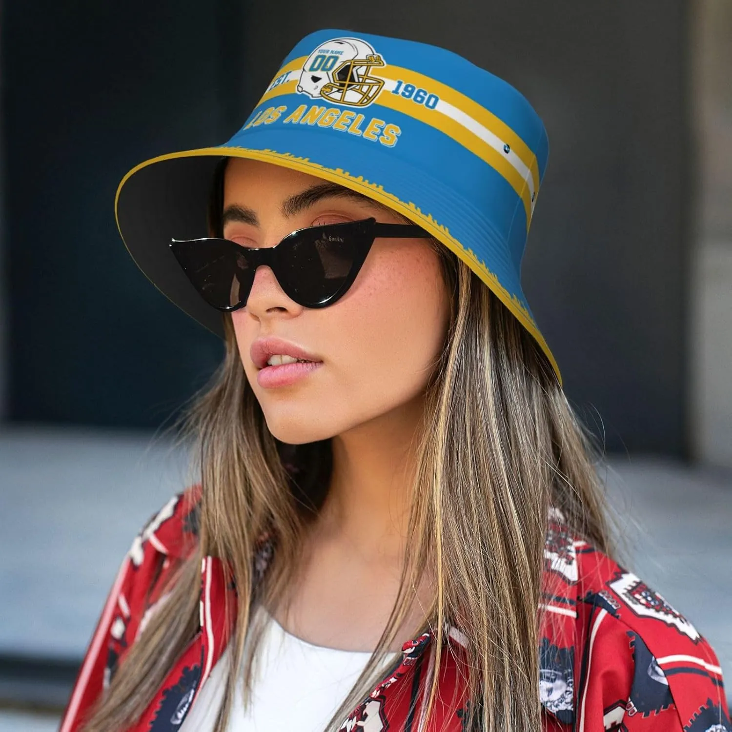 Custom Bucket Hat,Football Bucket Hat,Personalized Custom Fishing Hats,Sun Hat,Fisherman Hat,Beach Caps Gifts for Men Women