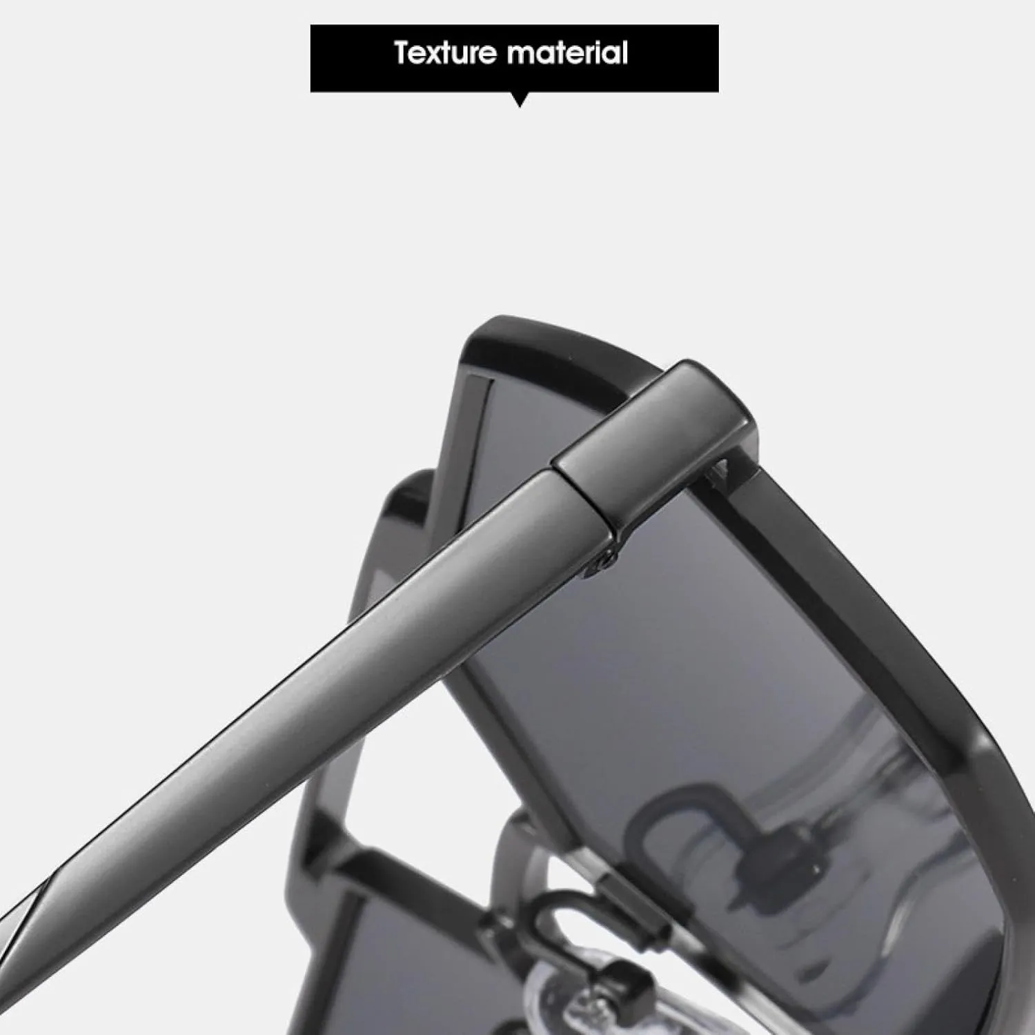Fashion Polygon Sunglasses for Women Men Retro Metal Punk Men Vintage Steampunk Uv400