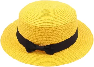 Fedora Hats for Men Women Pork Pie Hats Flat top Boater hat Wide Brim Casual Party Church Hat for Men Women