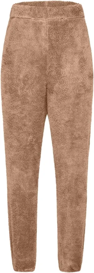 FZVYD Women's Velour Pants Soft Velvet Sweatpants Warm Straight Leg Athletic Track Casual Lounge Joggers Trousers 2025