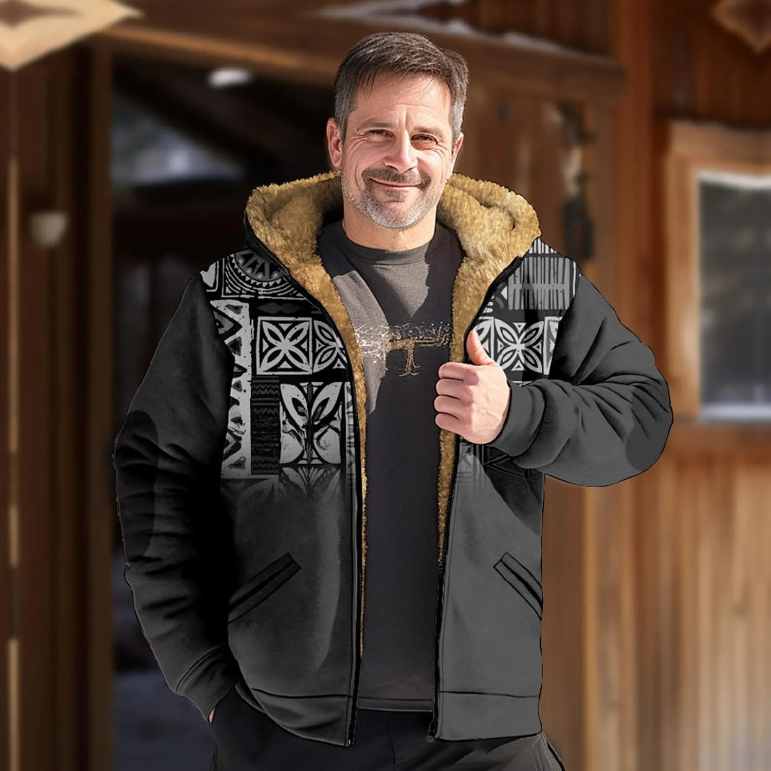 Gentle Lightweight Pullover Coats Long Sleeve Zipper Hooded Lightweight Coat Cycling Jackets for Men