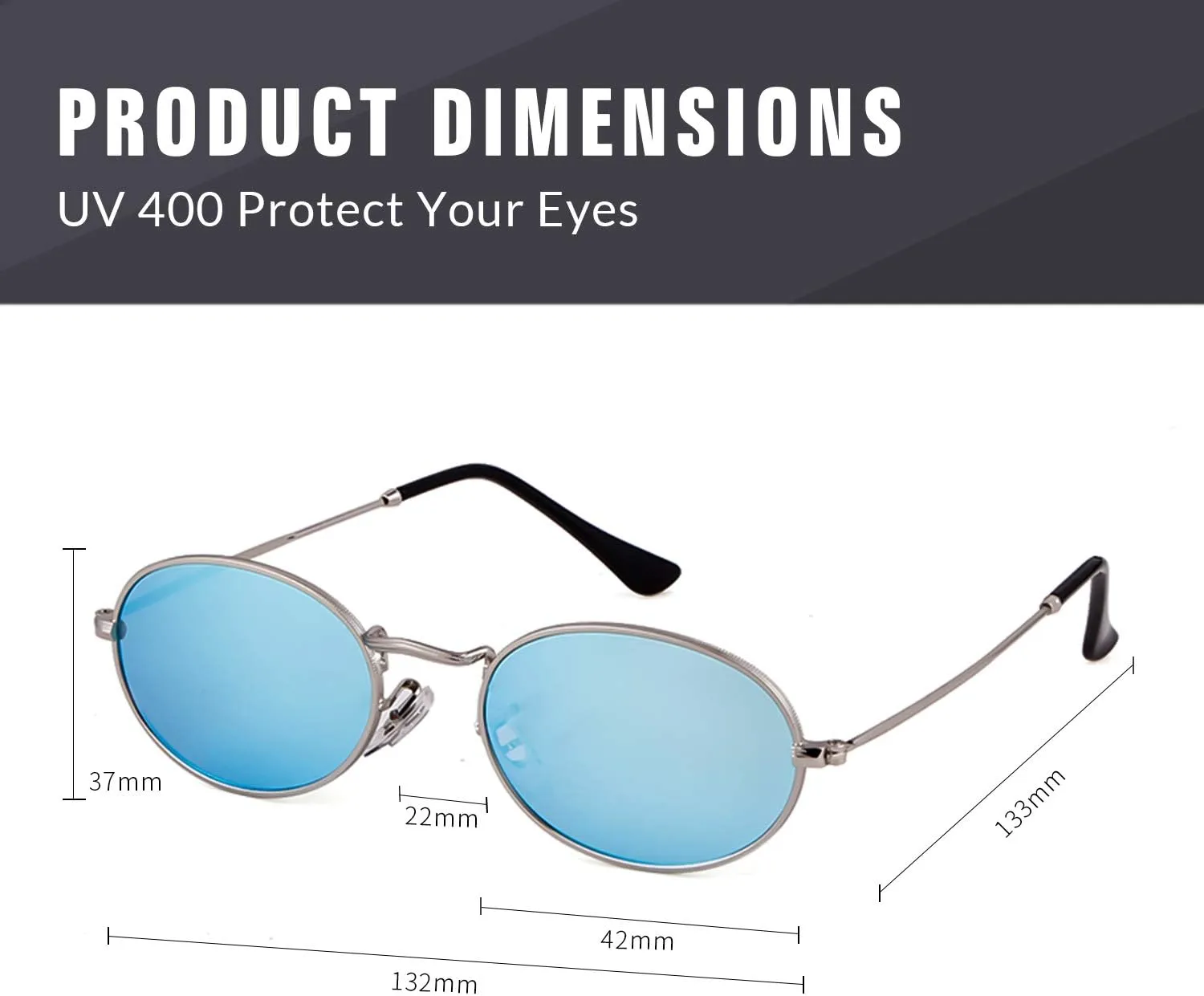 GIFIORE Oval Sunglasses Vintage Retro 90s Sunglasses Trendy Designer Glasses for Women Men