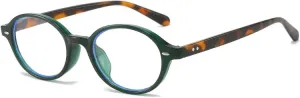 Glasses for Women Small Oval Decorative Clear