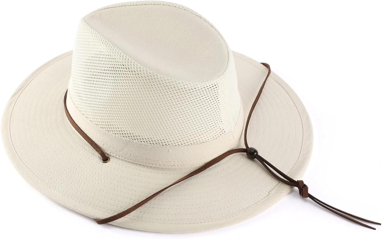 Home Prefer Cotton Summer Fedora Hat Wide Brim Sun Hats for Men Women UPF 50  Sun Protection Cap for Fishing Hiking