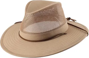 Home Prefer Cotton Summer Fedora Hat Wide Brim Sun Hats for Men Women UPF 50  Sun Protection Cap for Fishing Hiking