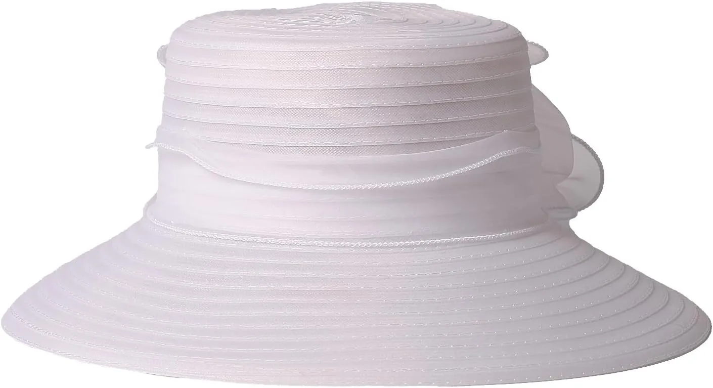 Lady Derby Dress Church Cloche Hat Floral Bucket Wedding Bowler Hats Womens Kentucky Wide Brim Royal Fedora Hats