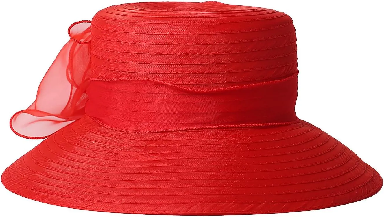 Lady Derby Dress Church Cloche Hat Floral Bucket Wedding Bowler Hats Womens Kentucky Wide Brim Royal Fedora Hats
