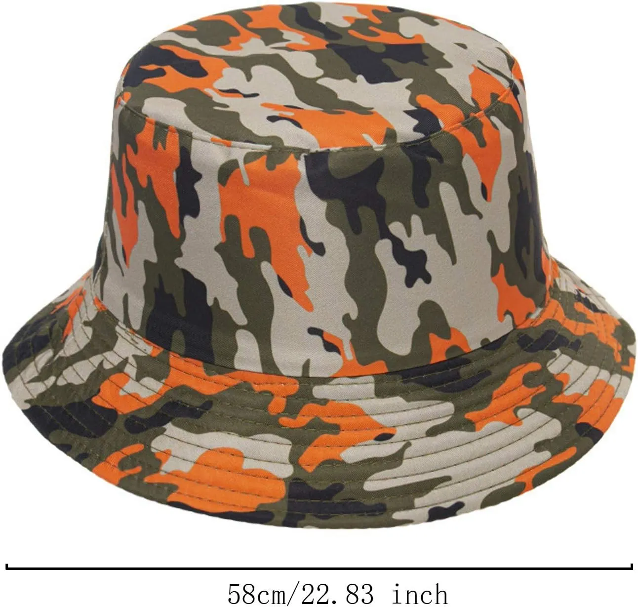 Large Bucket Hat Protection Sun Basin Camouflage Bucket Hat Universal Fisherman's Hat Baseball Caps
