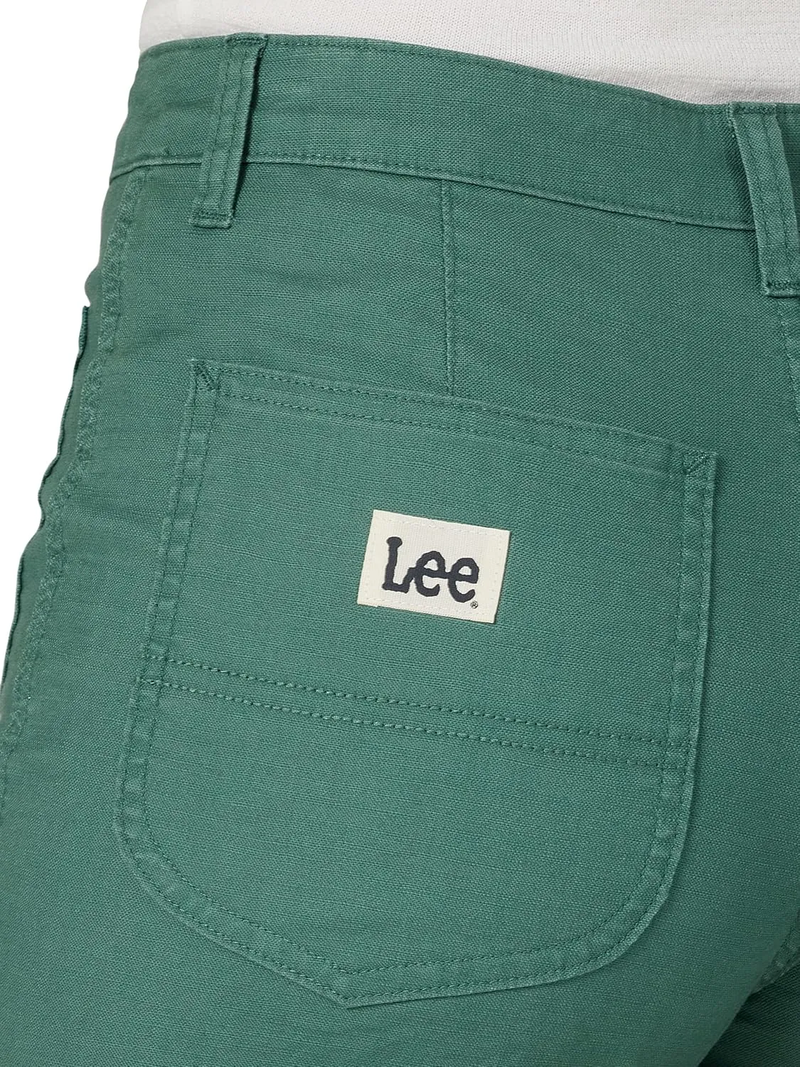 Lee Women's Legendary High-Rise Patch Front Short