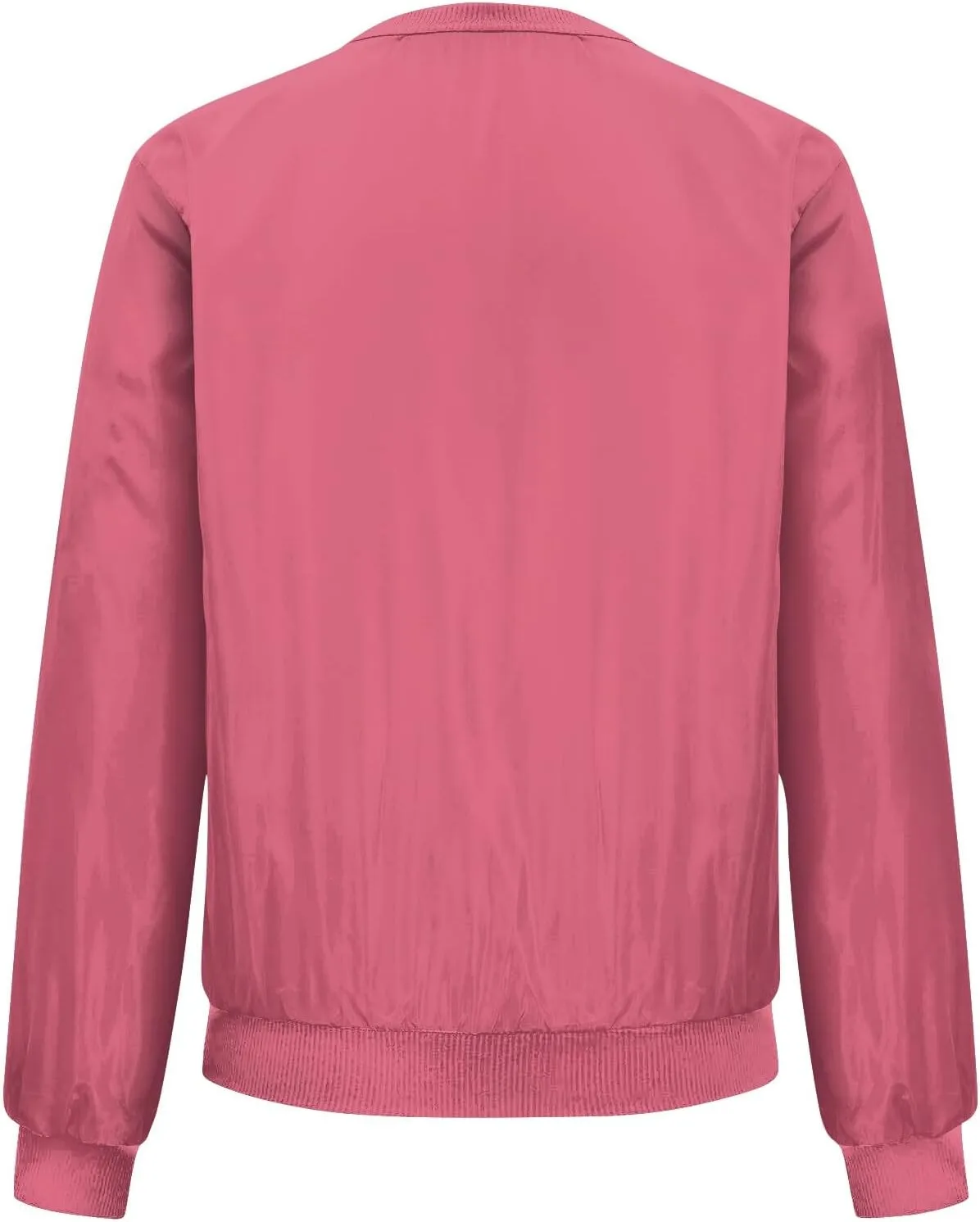 Light Jackets for Women Stand Collar Zip Up Long Sleeve Jacket with Pockets Solid Color Running Sweatshirts Jackets