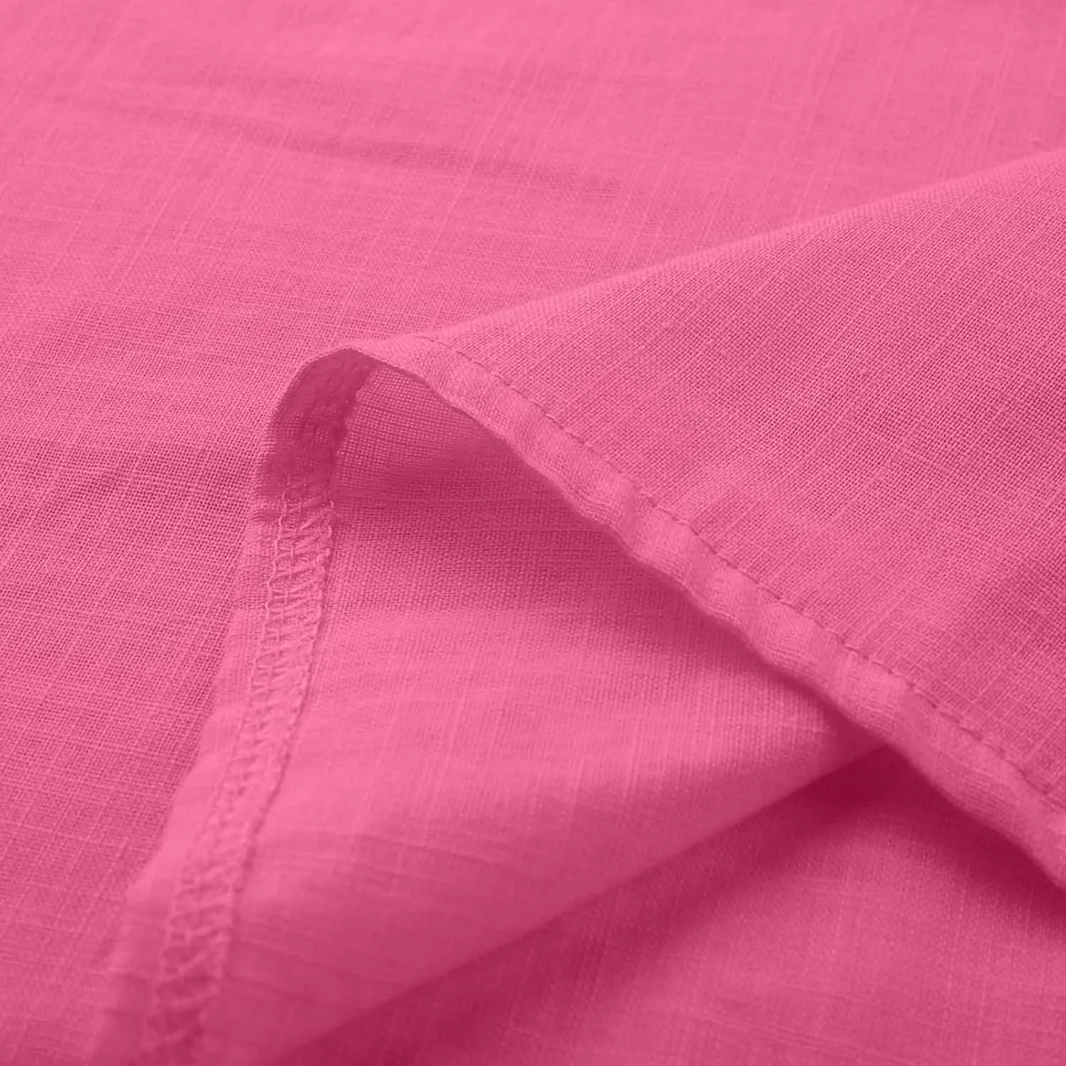 Linen Shirts for Women 3/4 Sleeve Crewneck Oversized T Shirts Loose Casual Blouses Lightweight Trendy Summer Tops