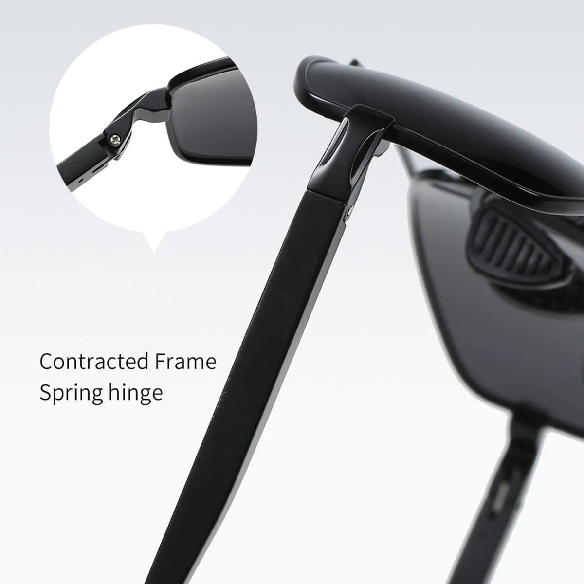 MEBAMY Sunglasses Men Polarized Sunglasses for Mens and Womens,Black Retro Sun Glasses Driving Fishing UV Protection