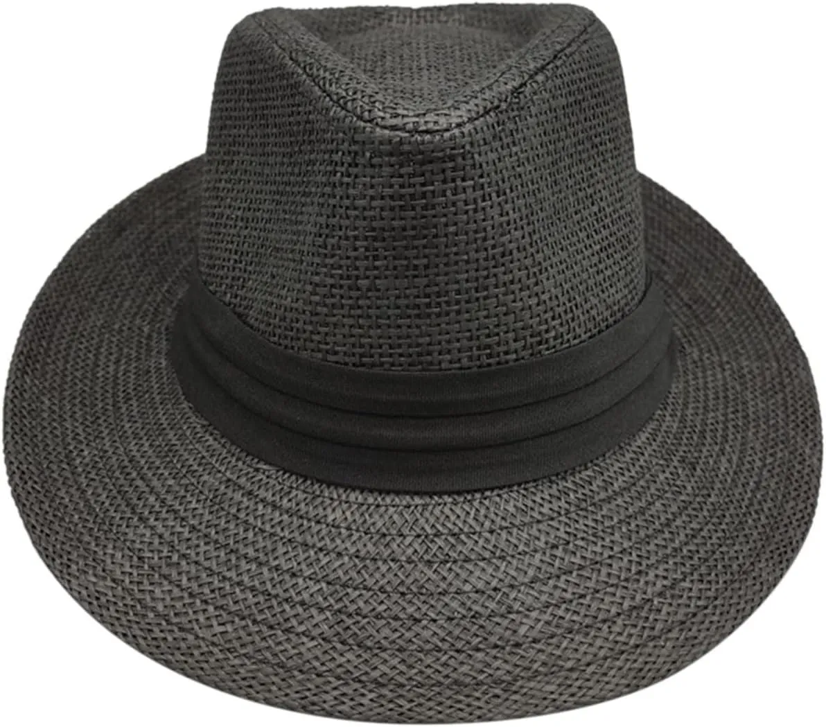 Men and Women Panama Wide Brim Hats UV Protection Beach Sun Hat Fashion Headdress Jazz Cap 2024 Unisex Breathable Straw Caps