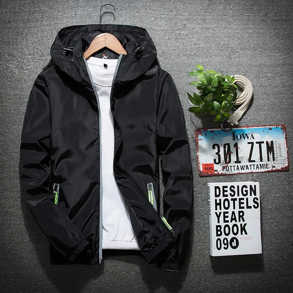 Men's Bomber Jacket Warm Waterproof Puffer Jacket Hooded Windproof Winter Coat Jackets, M-7XL