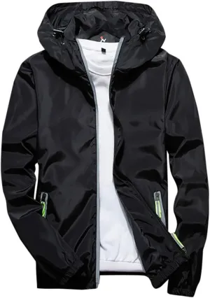Men's Bomber Jacket Warm Waterproof Puffer Jacket Hooded Windproof Winter Coat Jackets, M-7XL