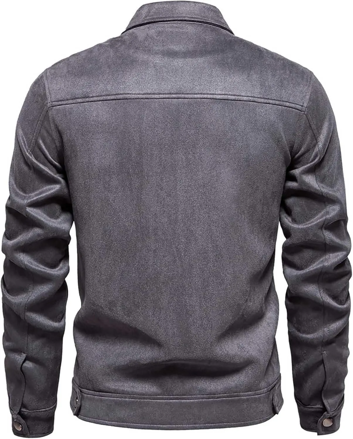 Men's Corduroy Windbreaker Jacket Full Zip Lightweight Bomber Coat Stylish Casual Wear