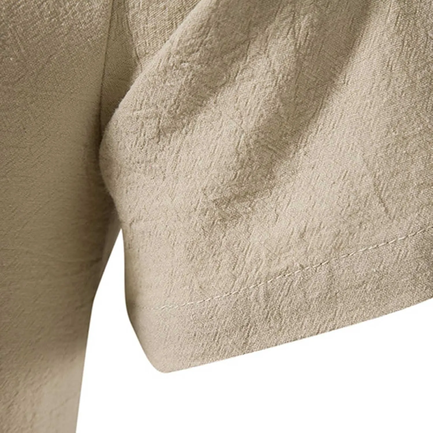 Mens Summer Cotton Linen Hoodie Fashion Drawstring T Shirts Trendy Short Sleeve Linen Tops Vacation Going Out Outfit