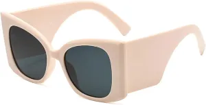 Oversize Vintage Cat Eye Sunglasses for Women Small Frame Female Retro Fashion