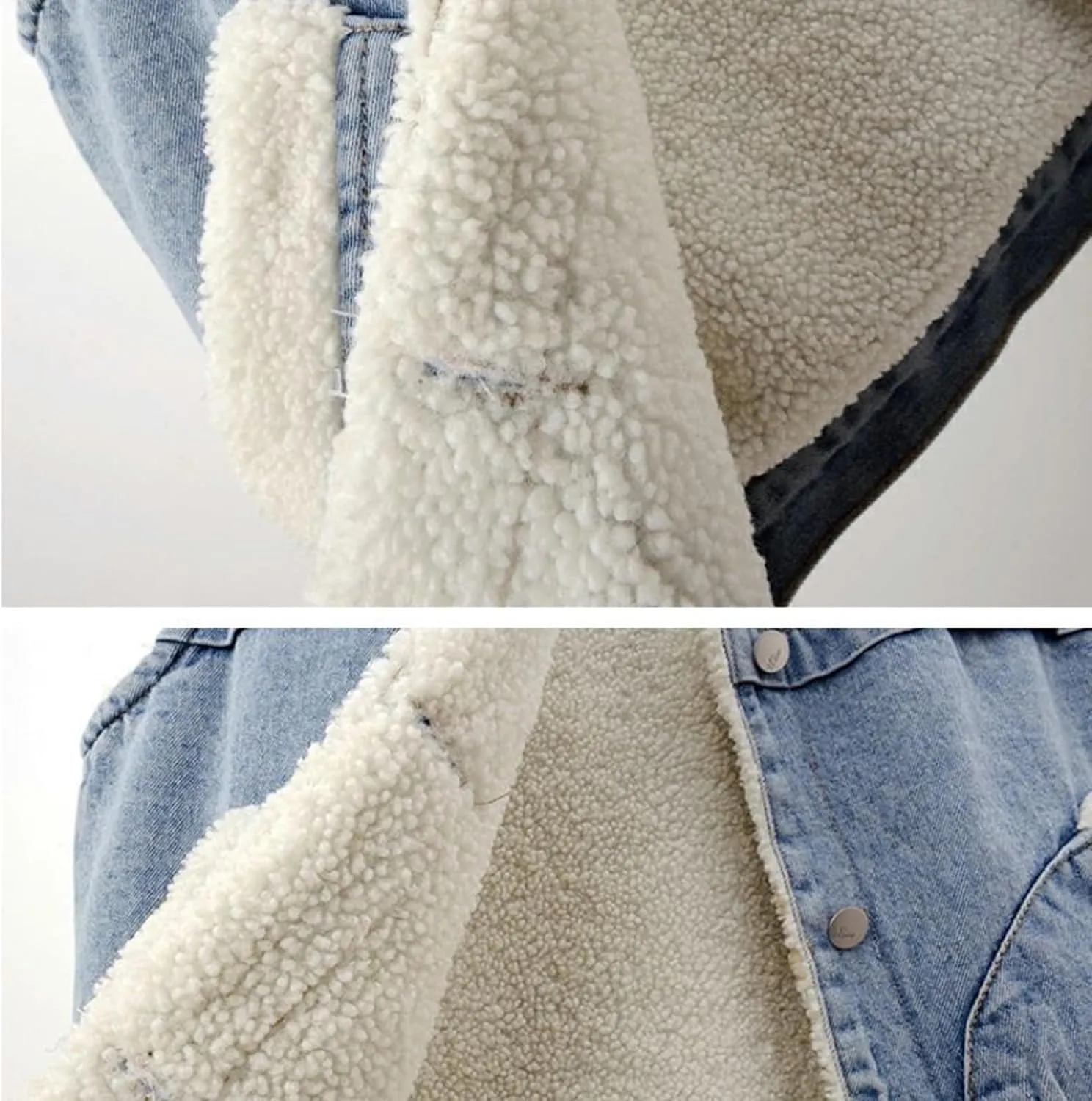 Oversized Denim Vest For Women Jackets Trendy Jeans Classic Sleeveless Distressed Vest Oversized Boyfriend Outerwear