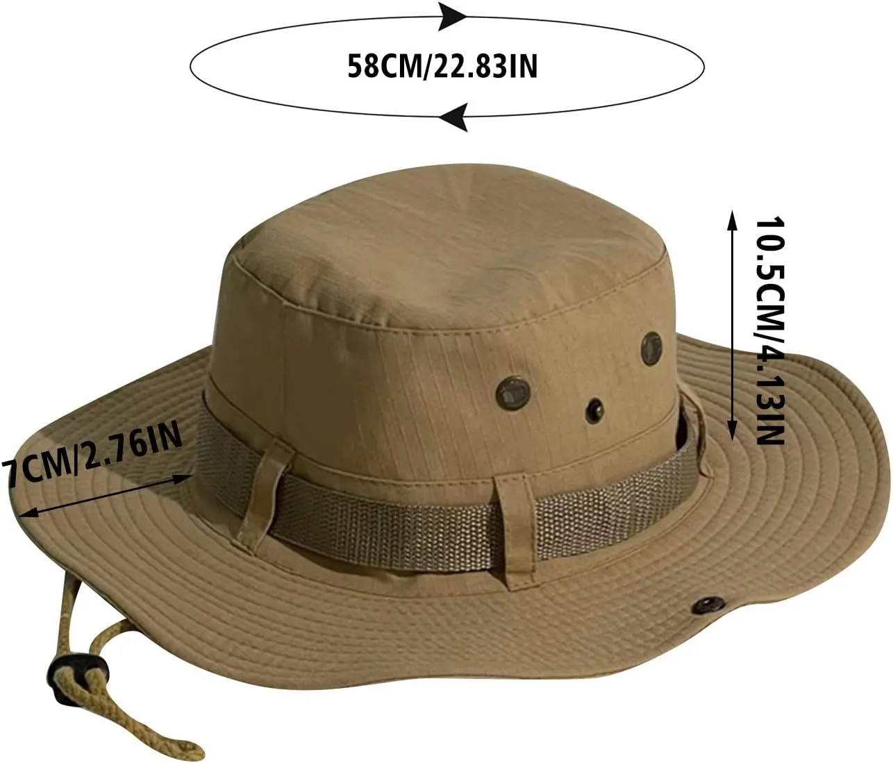 Packable Extra Large Brim Floppy Sun Hat Reversible UPF 50  Mountaineering Hat Sun Bucket Hat foe Women Men
