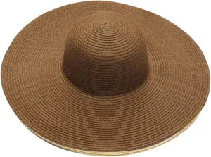 Straw Sun Hat Womens Summer Sun UV Protection Hat Wide Brim Foldable Straw Hat Outdoor Traveling Beach Hats