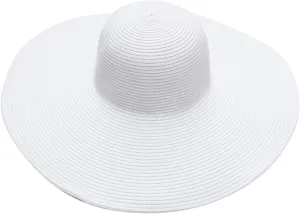 Straw Sun Hat Womens Summer Sun UV Protection Hat Wide Brim Foldable Straw Hat Outdoor Traveling Beach Hats