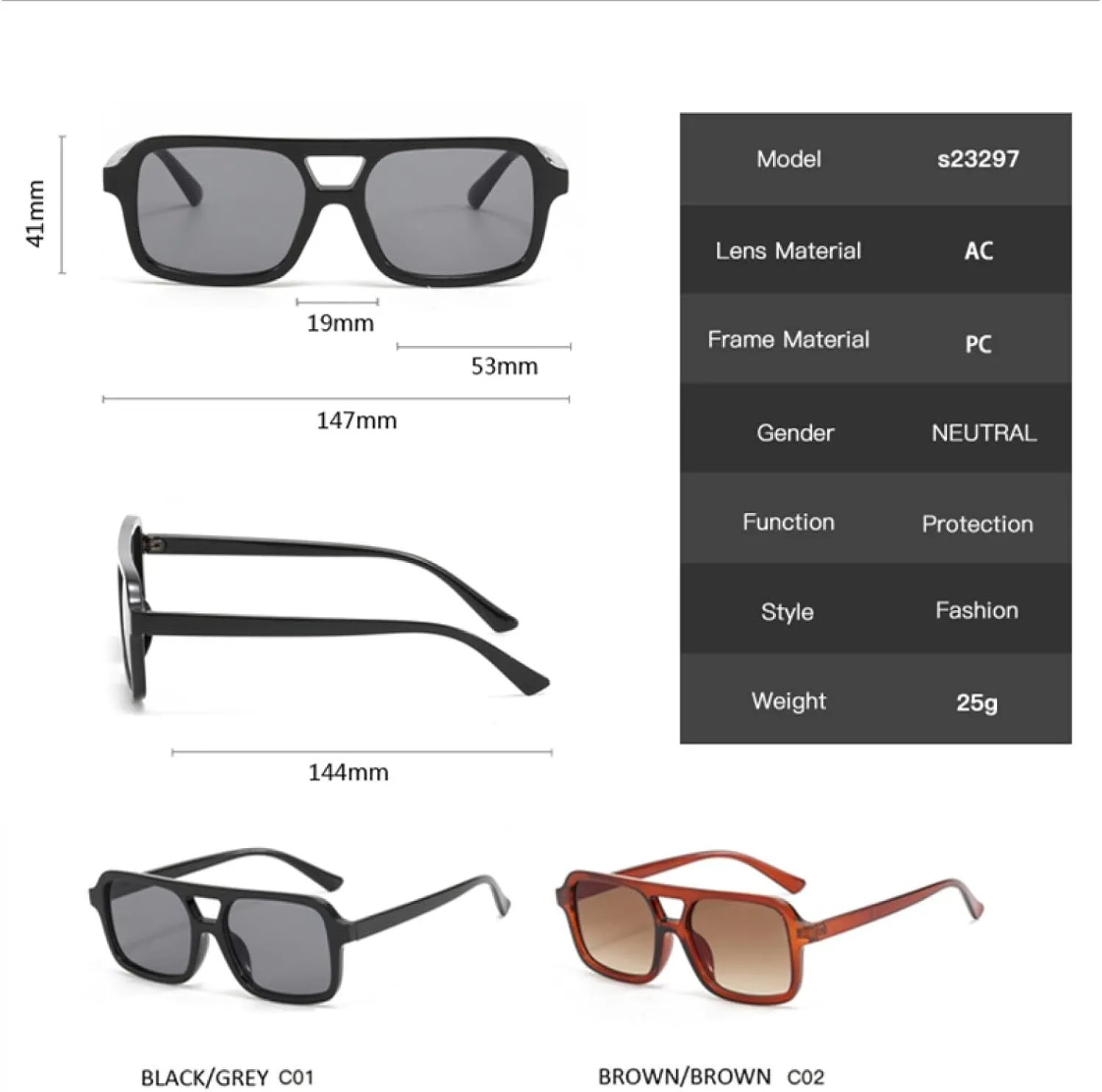 Stylish Women Sunglasses Men Fashion Travelling Driving