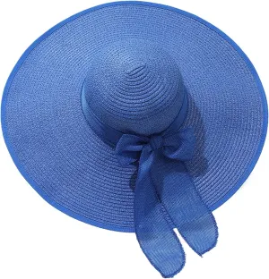 Sun Hat Womens Wide Brim Foldable Straw Hats Beach Sun Hats for Women Floppy Summer Hats UPF 50 