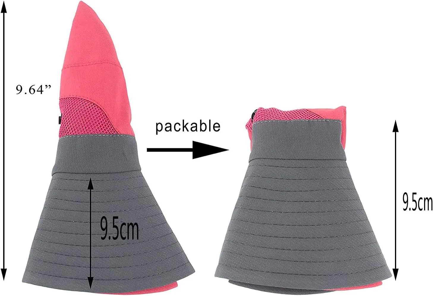 Sun Hats for Men Women Wide Brim Boonie Hat UPF 50  Bucket Hats Hiking Fishing Outdoor Summer Mountaineering Hat