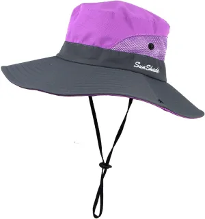 Sun Hats for Men Women Wide Brim Boonie Hat UPF 50  Bucket Hats Hiking Fishing Outdoor Summer Mountaineering Hat