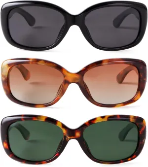 Sunglasses Women Men Sunglasses Womens Polarized Vintage Retro Round Square Trendy Y2K Rectangle Shades UV Protection