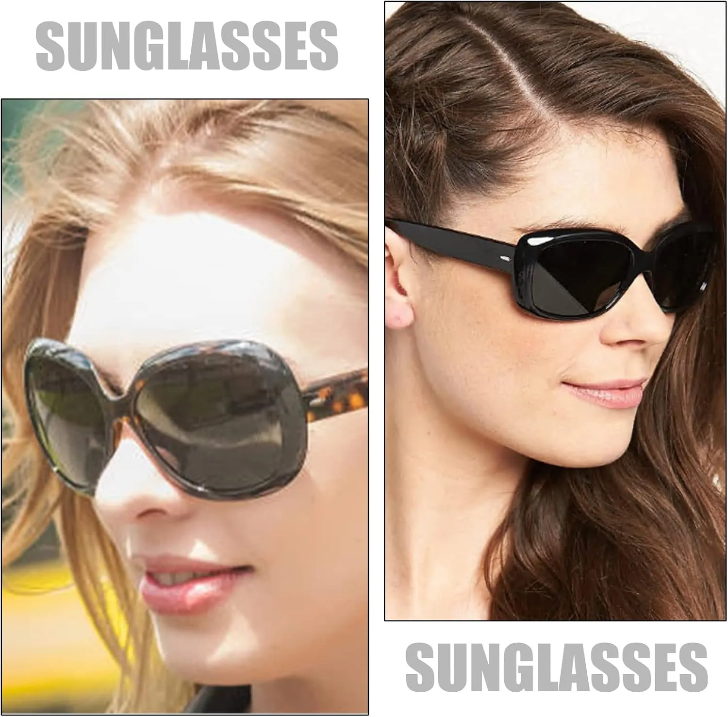 Sunglasses Women Men Sunglasses Womens Polarized Vintage Retro Round Square Trendy Y2K Rectangle Shades UV Protection