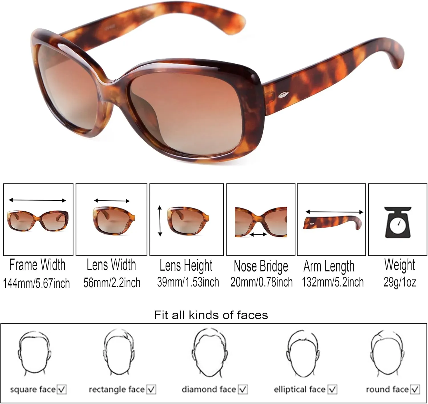 Sunglasses Women Men Sunglasses Womens Polarized Vintage Retro Round Square Trendy Y2K Rectangle Shades UV Protection