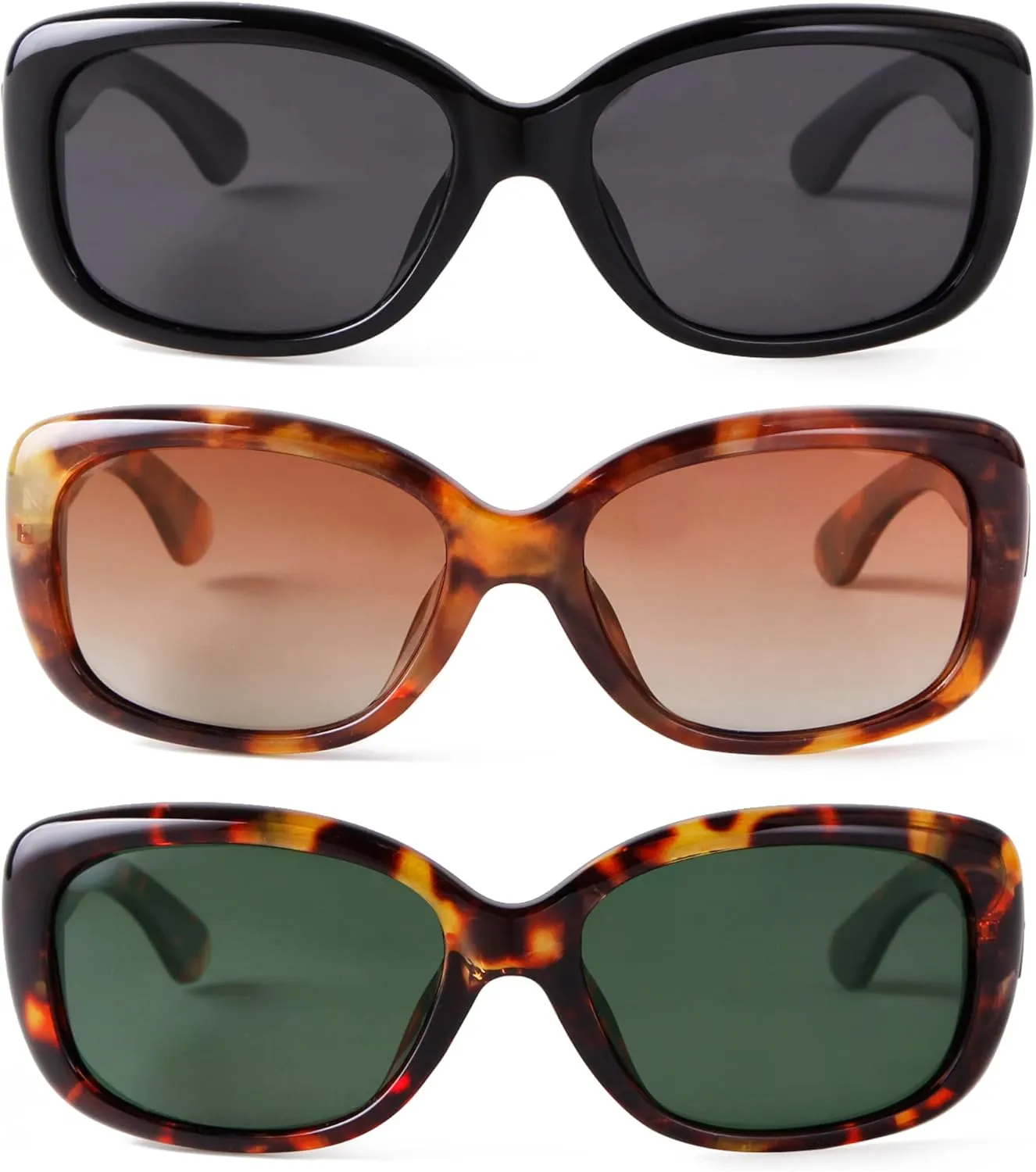 Sunglasses Women Men Sunglasses Womens Polarized Vintage Retro Round Square Trendy Y2K Rectangle Shades UV Protection