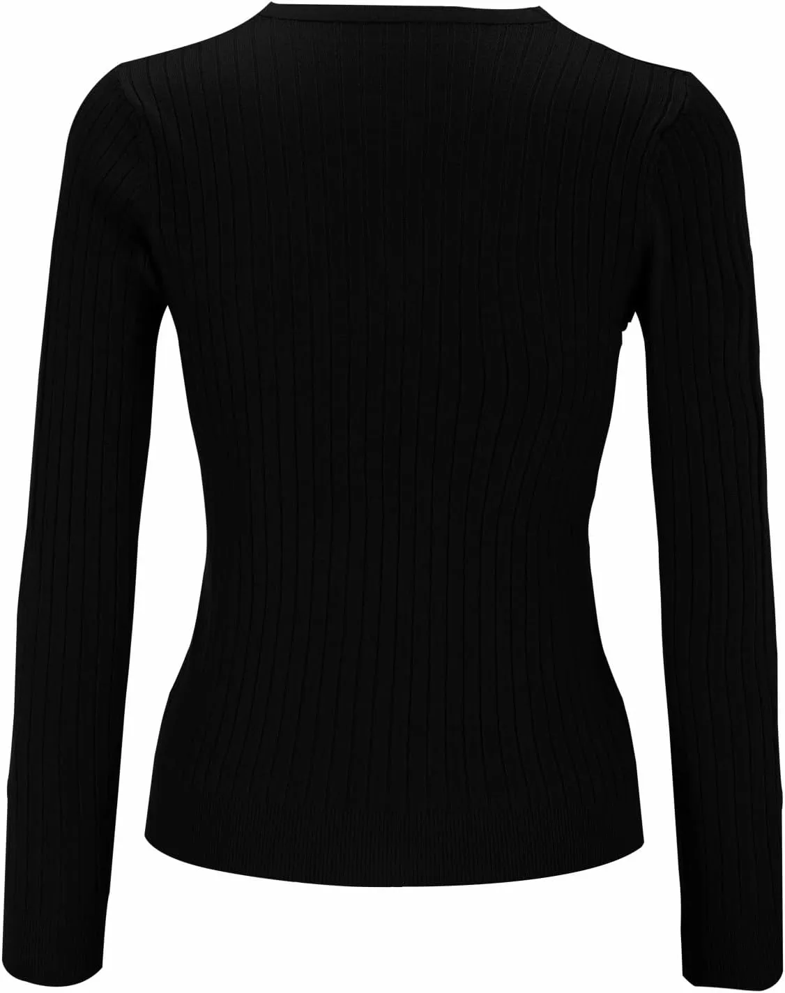 Sweaters for Women Knit Pullover Sweater V Neck Blouse Plain Color Long Sleeve Sweatshirt Slim Fitted Undershirt Top