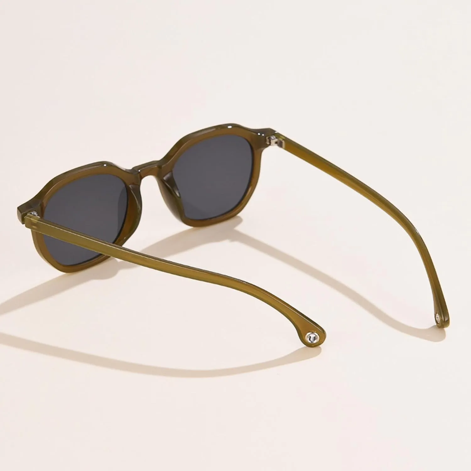 Trendy Oval Sunglasses Men Women Vintage Sun Glasses Female Small Eyeglasses Eyewear Shades