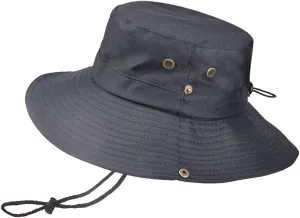 UPF 50  Men's 𝐒un Hat Wide Brim Bucket Caps UV Protection Hats for Mens Womens Beach Safari Summer Golf Fishing