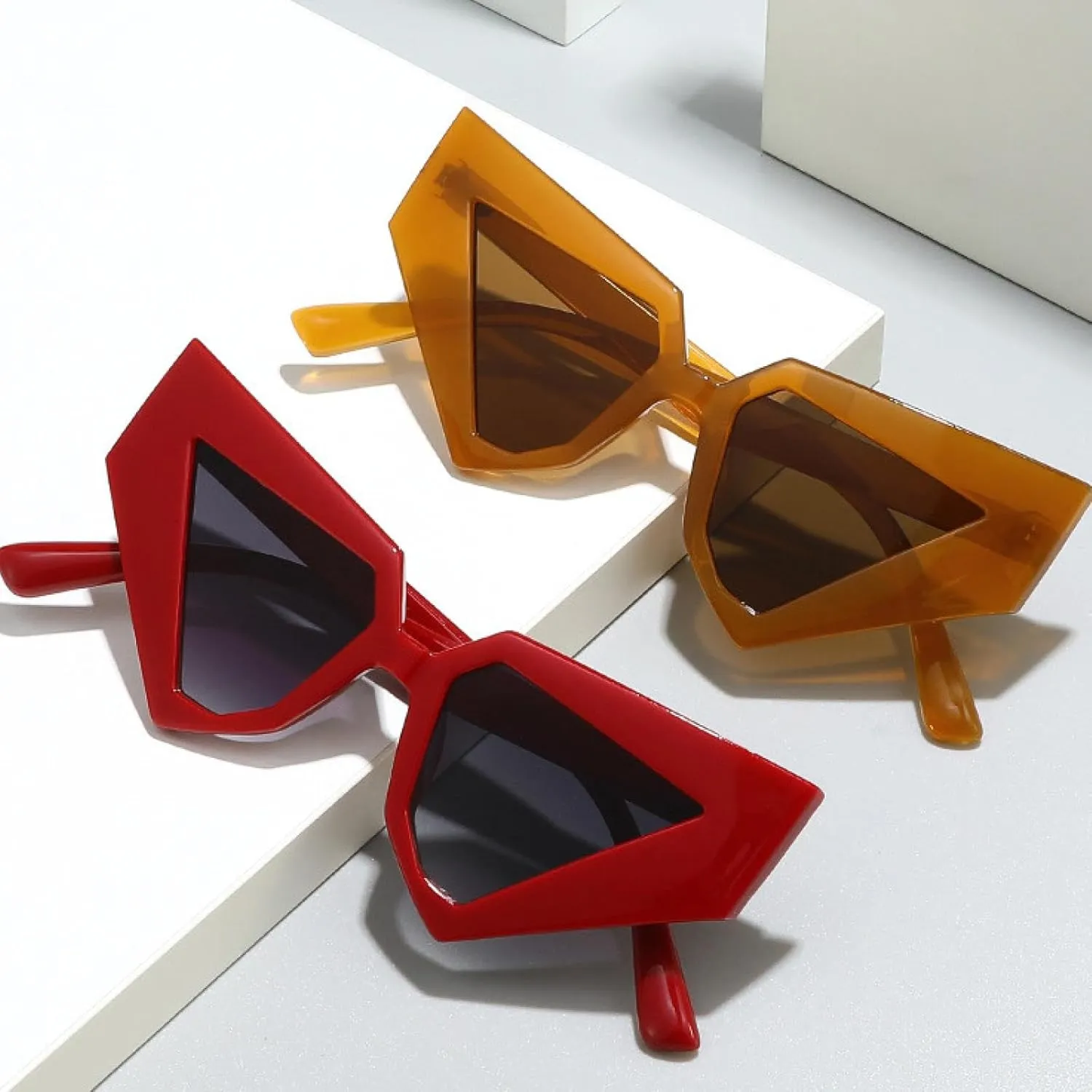 Vintage Black Cat Eye Sunglasses for Women Fashion Luxury Retro Uv400