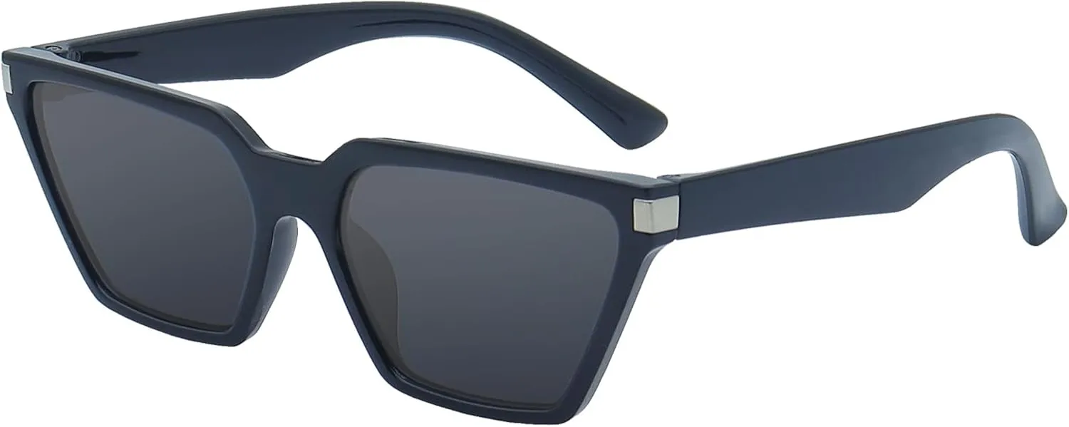 Vintage Square Cat Eye Sunglasses kids Trendy Glasses Shades for Girls Boys