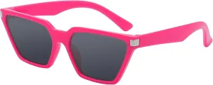 Vintage Square Cat Eye Sunglasses kids Trendy Glasses Shades for Girls Boys