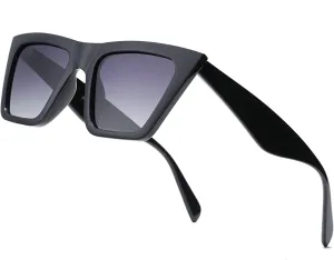 Vintage Square Cat Eye Sunglasses Women Trendy Cateye Sunglasses