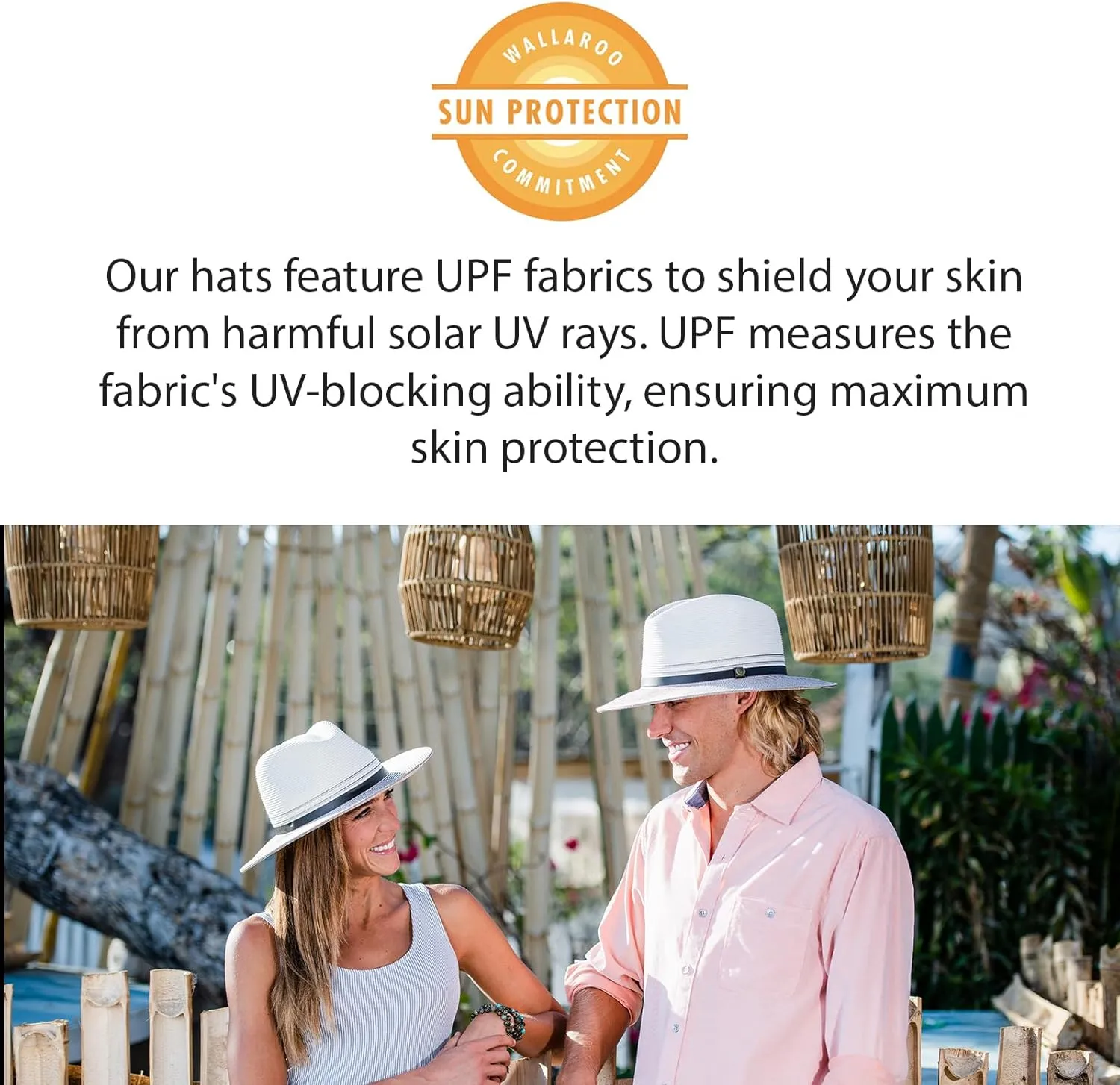 Wallaroo Hat Company – Women’s Sloan Fedora – UPF 50  Sun Protection, Wide Brim and Adjustable Sizing for Medium Crown Sizes